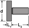 Shell Mill Spare Screws Diagram 1