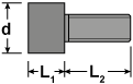 Shell Mill Spare Screws Diagram 2