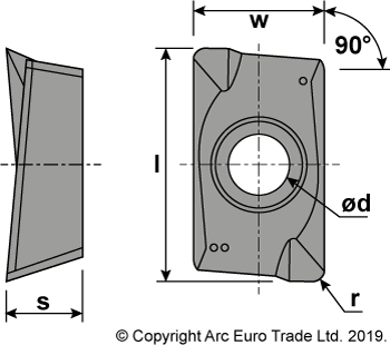 Carbide Milling Insert