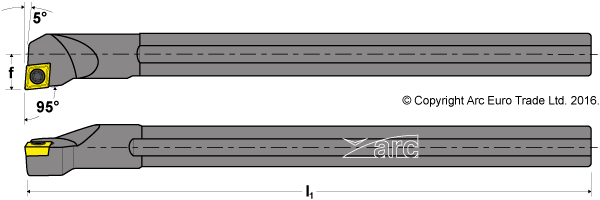 060-325-395 SCLC-R Boring Tool Holders