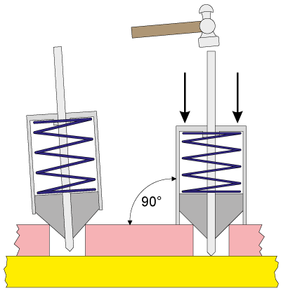 Universal transfer punch drawing