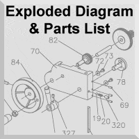 SC3 Lathe Lathe Parts Diagram and List