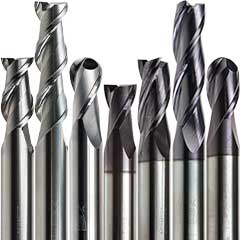 Micro-Grain Carbide End Mills - Uncoated and TiAlN Coated