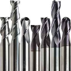 Micro-Grain Carbide End Mills - Uncoated and TiAlN Coated