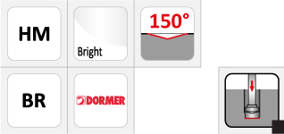 Dormer P101 Bolt Removal Burrs