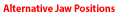 Jaw Position Diagram