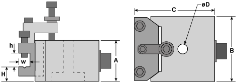 SC4 Quick Change Tool Post Drawing