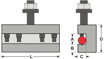 Vee Toolholder Drawing